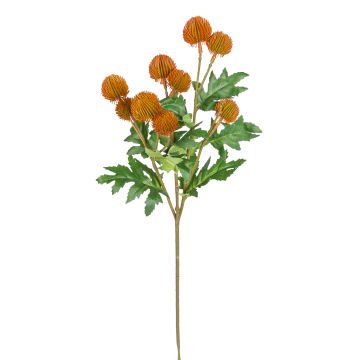 Yapay Çiçek Top Çiçek Turuncu 56 Cm.