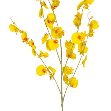 Yapay Çiçek Kelebek Orkide Sarı 85 Cm.