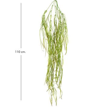 Yapay Söğüt Dalı Sarmaşığı Yeşil-Kızıl 110 Cm.