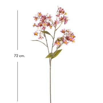 Yapay Defne Dalı Mor 72 Cm.