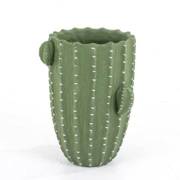 Seramik Kaktüs Saksı 16x14x23 Cm
