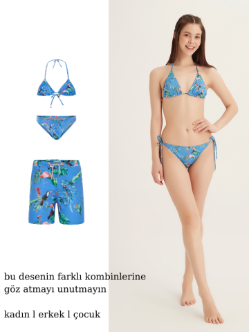 BLU - Kız Çocuk Üçgen Bikini