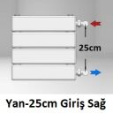 Yan-25cm Giriş Sağ