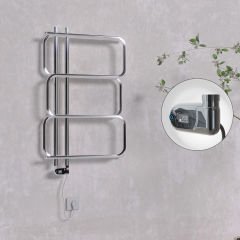 MATSU Elektrikli Havlupan 540x884  Krom (Thesis Termostat) 200W