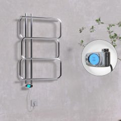 MATSU Elektrikli Havlupan 540x884  Krom (Musa Termostat) 200W