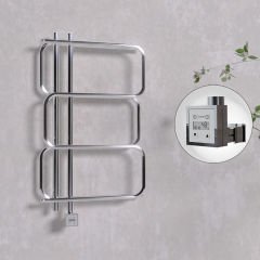 MATSU Elektrikli Havlupan 540x884  Krom (KTX3 Termostat) 200W