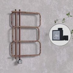 MATSU Elektrikli Havlupan 540x884  Bakır Eskitme (KTX3 Termostat) 200W