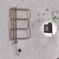 MATSU Elektrikli Havlupan 540x884  Bakır Eskitme (KTX1 Termostat) 200W Spiral Kablolu