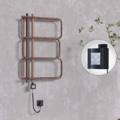 MATSU Elektrikli Havlupan 540x884  Bakır Eskitme (KTX4 Termostat) 200W Spiral Kablolu