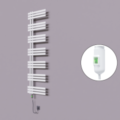Thames Dekoratif Elektrikli Havlupan 600x1800 Beyaz (On/Off Düğmeli) 900W