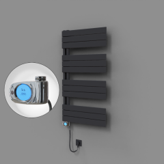 Sirius Dekoratif Elektrikli Havlupan 600x1150 Koyu Antrasit (Musa Termostat) 600W