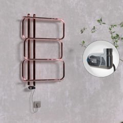 MATSU Elektrikli Havlupan 540x884  Rose Gold (Thesis Termostat) 200W