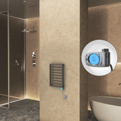 NAXOS Elektrikli Havlupan 450x655 Terra Matt  Texture (Musa Termostat) 300W