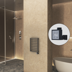 NAXOS Elektrikli Havlupan 450x655 Terra Matt  Texture (KTX3 Termostat) 300W