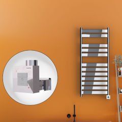 Bora Bora Elektrikli Havlupan 500x1200 Krom Ktx1 300 Watt