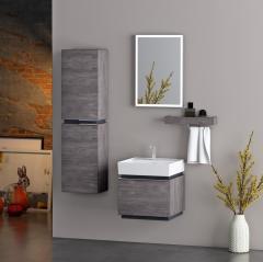 Mondeo 48 cm Banyo Dolabı Berlin Antrasit Alt, Üst ve Yan Boy Dolap