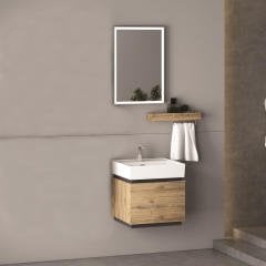 Mondeo 48 cm Banyo Dolabı Dorado Antrasit