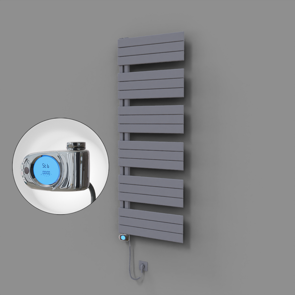 Sirius Dekoratif Elektrikli Havlupan 600x1640 Gri (Musa Termostat) 900W