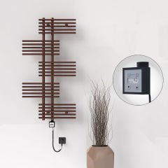 FIJI Elektrikli Havlupan 650x1250 Bakır Eskitme (KTX3 Termostat) 300W Spiral Kablolu