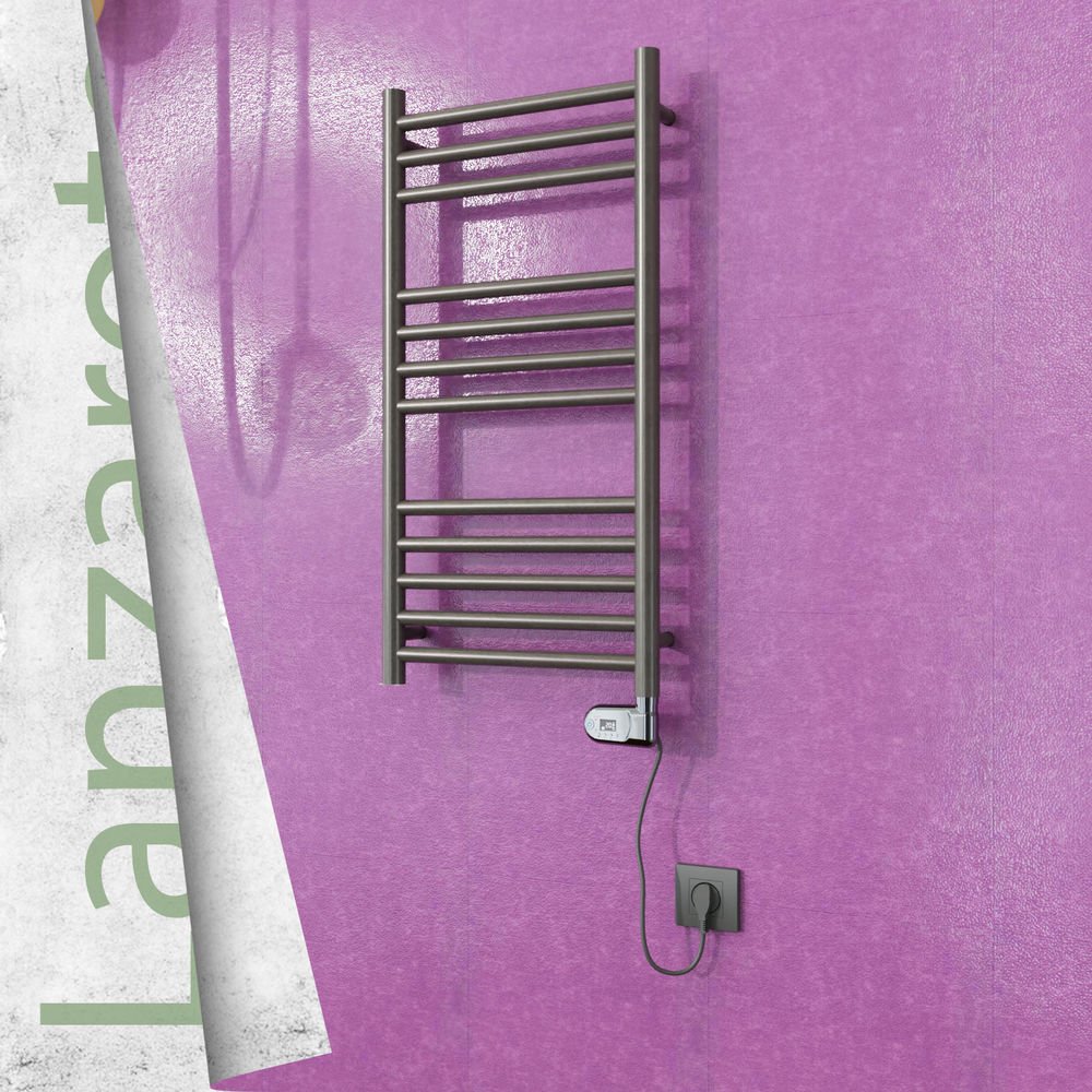 Lanzarote Elektrikli Havlupan 400x800 Satine P. (Thesis Termostat) 200 W