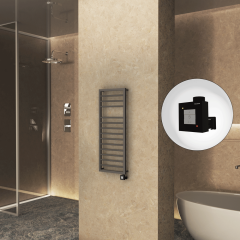 NAXOS Elektrikli Havlupan 500x1193 Terra Matt  Texture (KTX1 Termostat) 600W