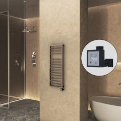 NAXOS Elektrikli Havlupan 500x1193 Rose Gold Parlak (KTX3 Termostat) 300W