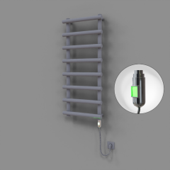 Amazon Dekoratif Elektrikli Havlupan 500x1150 Gri (On/Off Düğmeli) 600W