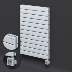 Tip 20H Elektrikli Çelik Dekoratif Radyatör 884x600 Beyaz (KTX3 Termostat) 1000W
