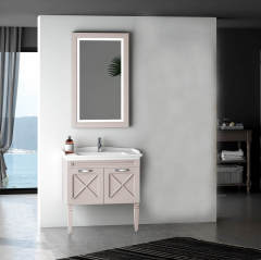Avant 80 cm Banyo Dolabı Bej Dişbudak