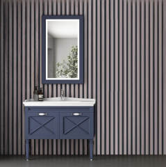 Avant 100 cm Banyo Dolabı İzlanda Mavi Dişbudak