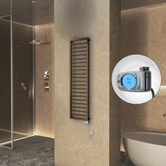 NAXOS Elektrikli Havlupan 500x1655 Bakır Eskitme Parlak (Musa Termostat) 600W