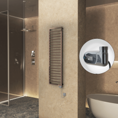 NAXOS Elektrikli Havlupan 500x1655 Rose Gold Parlak (Thesis Termostat) 600W