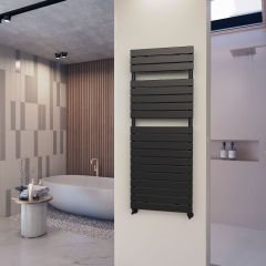 TİP 10H Dekoratif Havlupan 600x1550 Mat Siyah