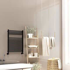 BARBADOS Dekoratif Havlupan 600x800 Mat Siyah