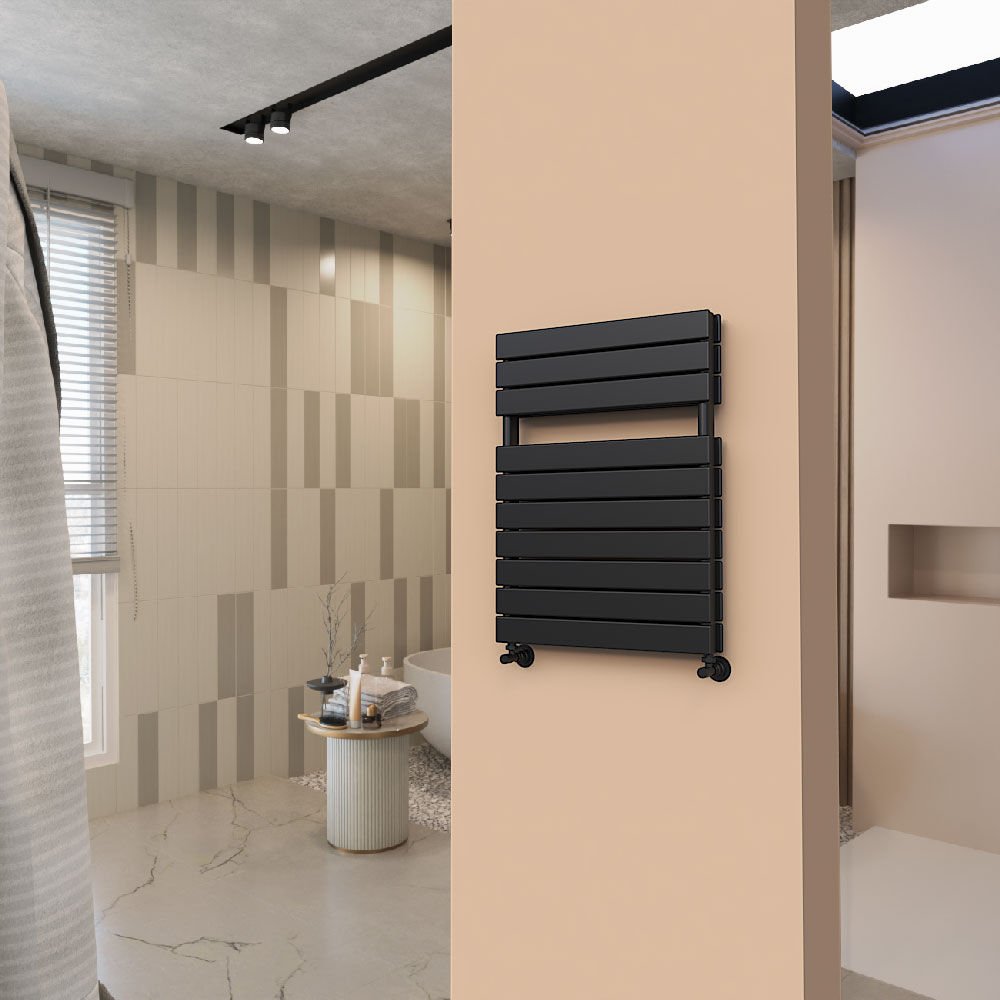 TİP 21H Dekoratif Havlupan 600x810 Mat Siyah