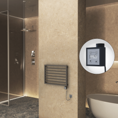 NAXOS Elektrikli Havlupan 800x578 Terra Matt  Texture (KTX3 Termostat) 300W Spiral Kablolu