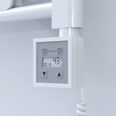 Ktx3 Havlupan Rezistansı Kontrol Paneli Spiral Kablolu Beyaz