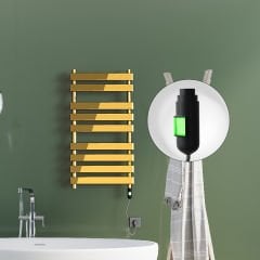 TAHITI Elektrikli Havlupan 500x1300 Altın  (On/Off Düğmeli) 600W