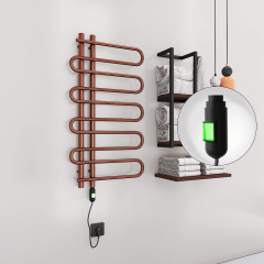 ZANTE Elektrikli Havlupan 500x1000  Bakır Eskitme (On/Off Düğmeli) 200W