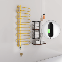 ZANTE Elektrikli Havlupan 600x1400  Altın (On/Off Düğmeli) 300W