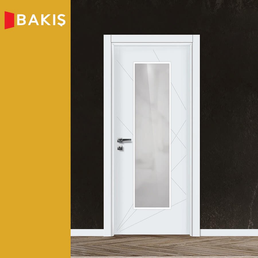 Pvc Kapı Tokyo C1 Bute Beyaz