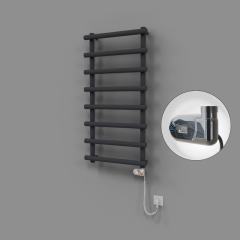 Amazon Dekoratif Elektrikli Havlupan 600x1150 Koyu Antrasit (Thesis Termostat) 600W