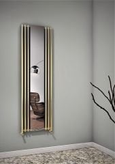 Bahama Dekoratif Radyatör 540x1760 Altın Renkli