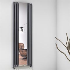 Bahama Dekoratif Radyatör 540x1760 Antrasit
