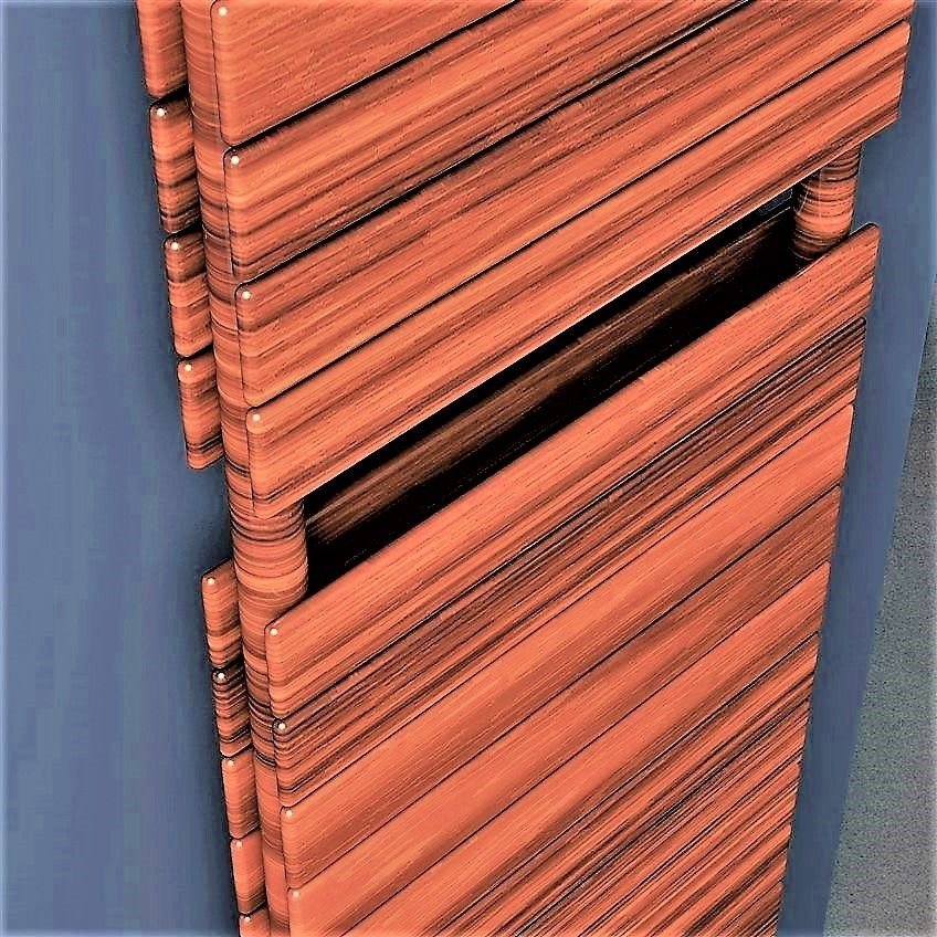 TİP 20H Dekoratif Havlupan 600x1772 Ahşap Film