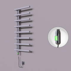 Tuna Dekoratif Elektrikli Havlupan 500x1150 Gri (On/Off Düğmeli) 300W