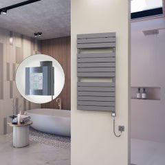10H Elektrikli Havlupan 600x1180 Antrasit Ktx4 600 Watt Spiral Kablolu