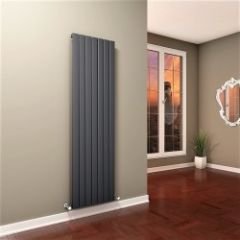 Tip 10V Dekoratif Radyatör 1800x514 Antrasit (Dikey Radyatör)