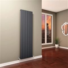 Tip 10V Dekoratif Radyatör 1800x514 Antrasit (Dikey Radyatör)