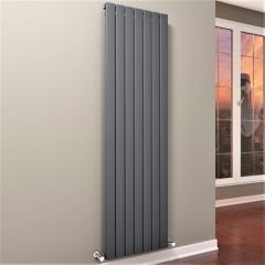 Tip 10V Dekoratif Radyatör 1800x514 Antrasit (Dikey Radyatör)